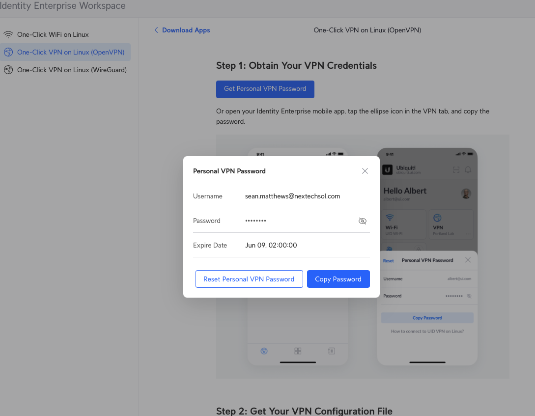Get random creds
